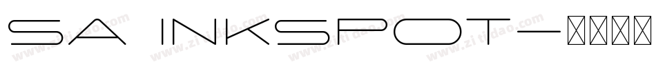 SA Inkspot字体转换